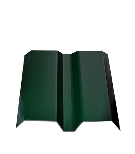 Евроштакетник зеленый толщина 0.4 мм 87х1500 мм