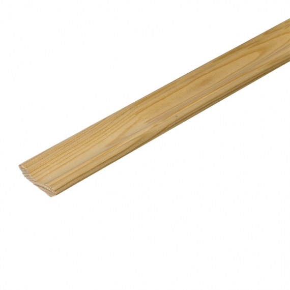Плинтус деревянный клееный 50x2500 мм