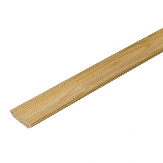 Плинтус деревянный клееный 40x2500 мм