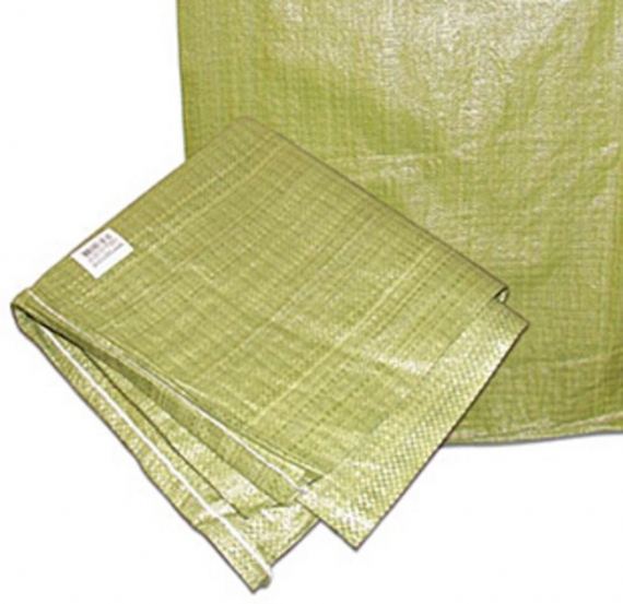 Мешок для строит. мусора полипропиленовый тканный (зеленый) (упак.=100 шт)