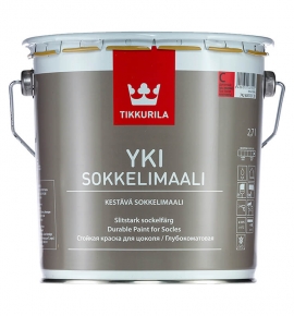 Краска в/д краска для цоколя TIKKURILA Yki А (2,7 л)