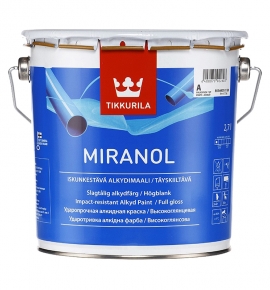 Краска алкидная TIKKURILA Miranol А тиксотропная (2,7 л)