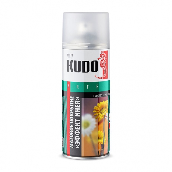 Покрытие декоративное KUDO KU-9031 для стекла 'Эффект инея' (0,52 л)