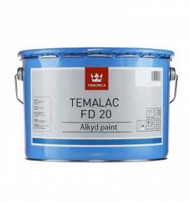 Краска алкидная TIKKURILA Temalac FD 20 TVH (18 л)