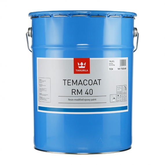 Краска эпоксидная TIKKURILA Temacoat RM 40 TCH (2К 5600) (14,4 л)