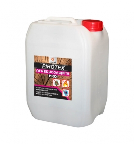 Огнебиозащита PIROTEX Pro 1 группа малиновый индикатор (10 л)