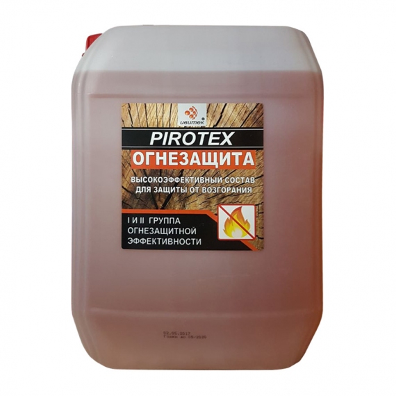 Огнебиозащита PIROTEX 1 группа розовый индикатор (10 л)