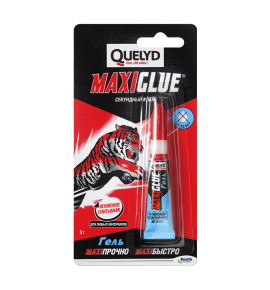 Клей секундный Quelyd Maxi glue (3 г)