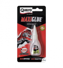 Клей секундный Quelyd Maxi glue флакон (10 г)