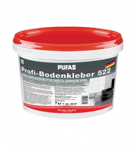 Клей для напольных покрытий PUFAS Profi-Bodenkleber 522 (7 кг)