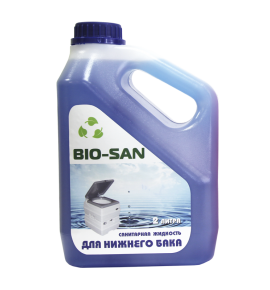 Санитарная жидкость для нижнего бака биотуалета Био Сан 2л