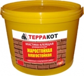 ТЕРРАКОТ Мастика жаростойкая клеящая (1,5кг)