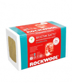 Звукоизоляция ROCKWOOL Акустик Баттс 1000х600х50 мм 6 кв.м