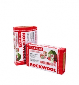 Утеплитель ROCKWOOL Рокфасад 1000х600х50 мм 2.4 кв.м