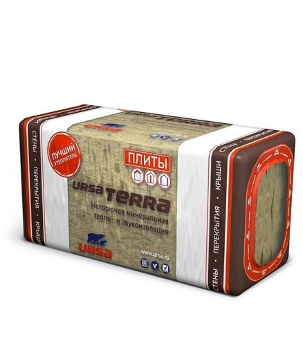 Утеплитель Ursa Terra 1250х610х50 мм 7,63 кв.м.