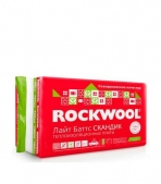 Утеплитель ROCKWOOL Лайт Баттс Скандик 800х600х100 мм 2.88 кв.м