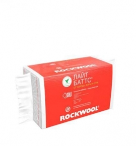 Утеплитель ROCKWOOL Лайт Баттс 1000х600х50 мм 6 кв.м