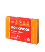 Утеплитель ROCKWOOL Камин Баттс к/ф 1000х600х30 мм 2.4 кв.м