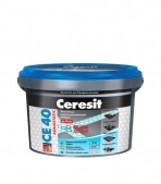Затирка Ceresit СЕ 40 aquastatic №32 дымчатая роза 2 кг