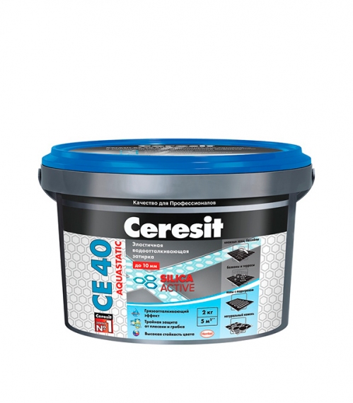 Затирка Ceresit СЕ 40 aquastatic №79 крокус 2 кг