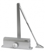 Доводчик 61301 80-120 кг (макс 150 кг) серебро (10)