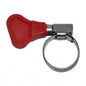 Хомут червячный для шлангов 20-32 мм нерж. сталь 'бабочка' (уп. 2 шт.)