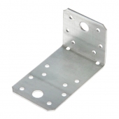 Уголок крепежный 40x80x40x2 мм, оцинк.