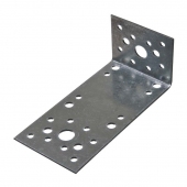 Уголок крепежный 50x130x65x2 мм, оцинк.