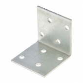 Уголок крепежный 80x80x60x2 мм, оцинк.