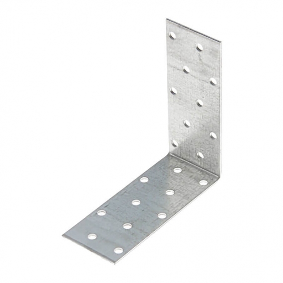 Уголок крепежный 100x100x20x4 мм, оцинк.