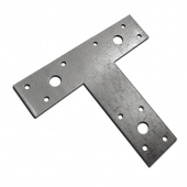 Т- образный соединитель 40x150x125x2 мм, оцинк.