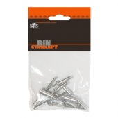 Заклепка вытяжная комбинированная 4x8 (22 шт) пакетик