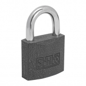 Замок навесной 71023 PL-04/50 (50x40xd9 мм), чугун (6/48)