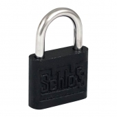 Замок навесной черный 73013 PL-05/50 чугун (10/60)