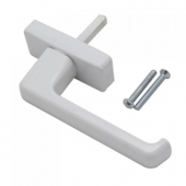 Ручка для металлопластикового окна, белая