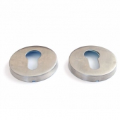 Щиток под цилиндр, для противопожарных дверей, хром