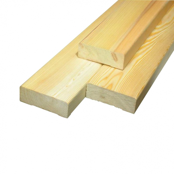 Доска сухая строганная 20x120x3000 мм