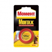 Момент Клеящая монтажная двусторонняя лента (1,5 м) 120 кг