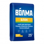 ВОЛМА Смесь сухая цементная клеевая Волма-Блок (25кг)