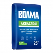 ВОЛМА Цементная Штукатурка Волма-Акваслой (25кг)