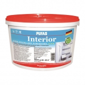 Краска в/д интерьерная PUFAS Interior oснова А белая (10 л=15,50 кг)