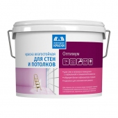 Краска в/д для стен и потолков ЛЕНИНГРАДСКИЕ КРАСКИ Оптимум (14 кг)