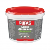 Краска в/д PUFAS Строительная моющаяся (10 л=14,6 кг)