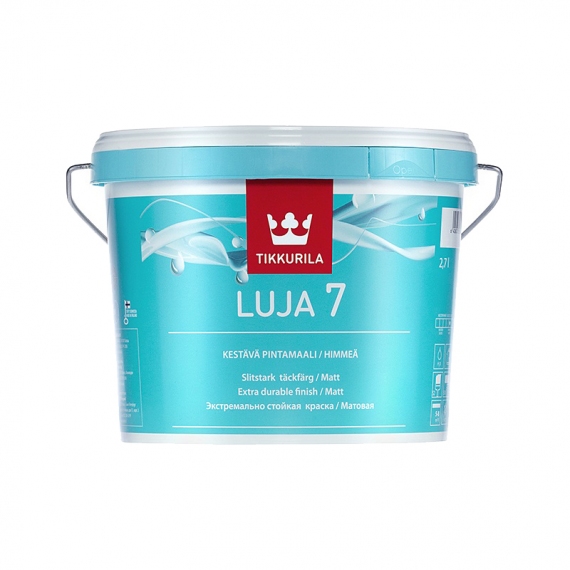 Краска в/д специальная TIKKURILA LUJA 20 С покрывная (0,9 л)