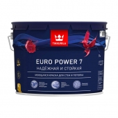 Краска в/д интерьерная TIKKURILA EURO POWER 7 C моющаяся (9 л)