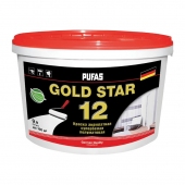 Краска в/д для стен и потолков PUFAS GOLD STAR 12 (9 л=11,60 кг)