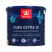 Краска в/д для влажных помещений TIKKURILA EURO EXTRA 20 A (2,7 л)