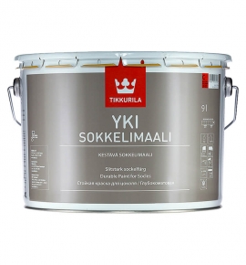 Краска в/д краска для цоколя TIKKURILA Yki А (9 л)