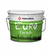 Краска в/д фасадная TIKKURILA EURO Fa?ade КC (9 л)