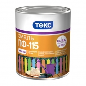 Эмаль ПФ-115 ТЕКС Универсал салатная глянцевая (0,9 кг)